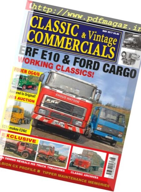 Classic & Vintage Commercials – May 2017 Cover