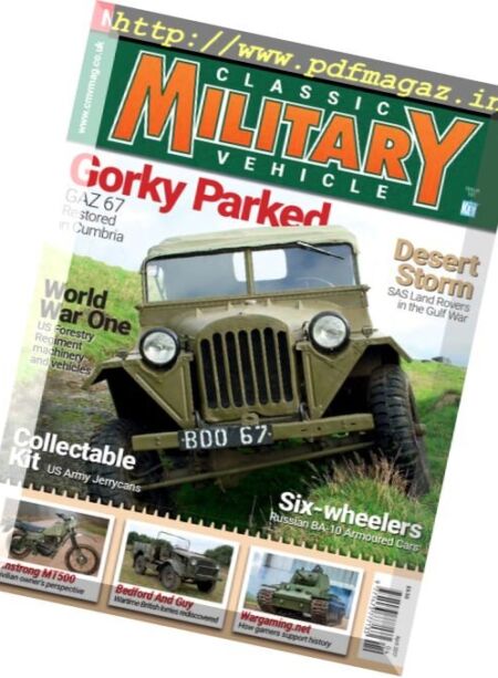 Classic Military Vehicle – Issue 191, April 2017 Cover