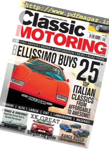 Classic Motoring – May 2017 Cover