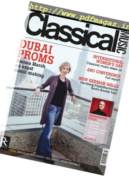 Classical Music – March 2017 Cover