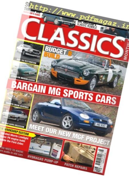 Classics Monthly – May 2017 Cover