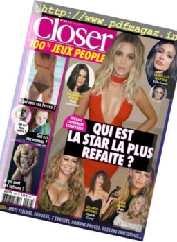 Closer – Hors-Serie Jeux – Avril-Mai 2017