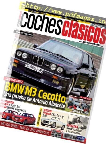 Coches Clasicos – Abril 2017 Cover