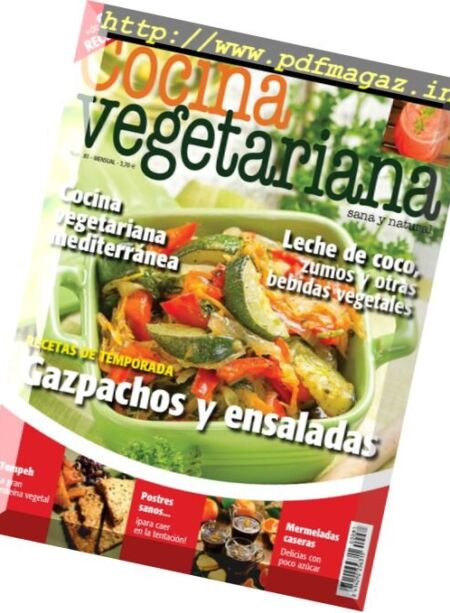 Cocina Vegetariana – Abril 2017 Cover