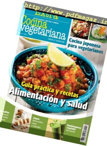 Cocina Vegetariana Extra – N 13, 2017 Cover