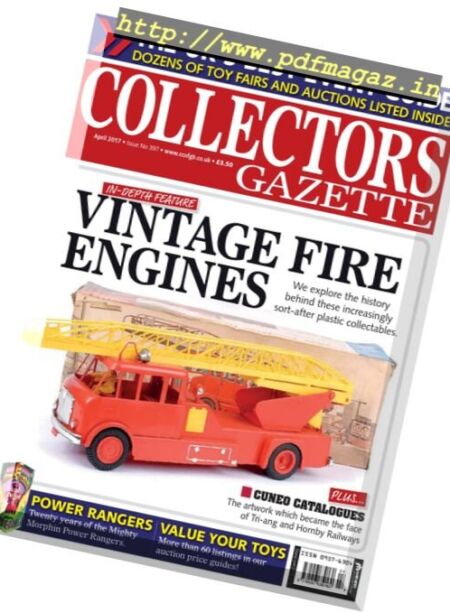 Collectors Gazette – April 2017 Cover