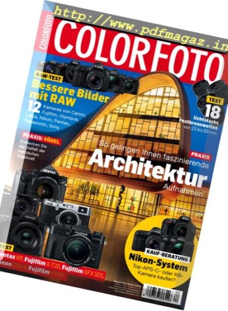 ColorFoto – Mai 2017 Cover