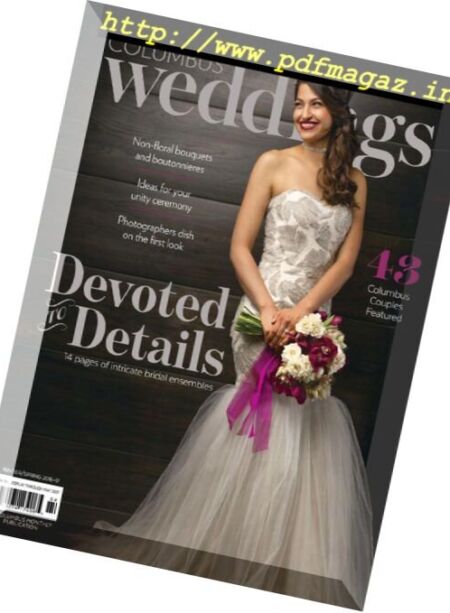 Columbus Weddings – Winter-Spring 2017 Cover