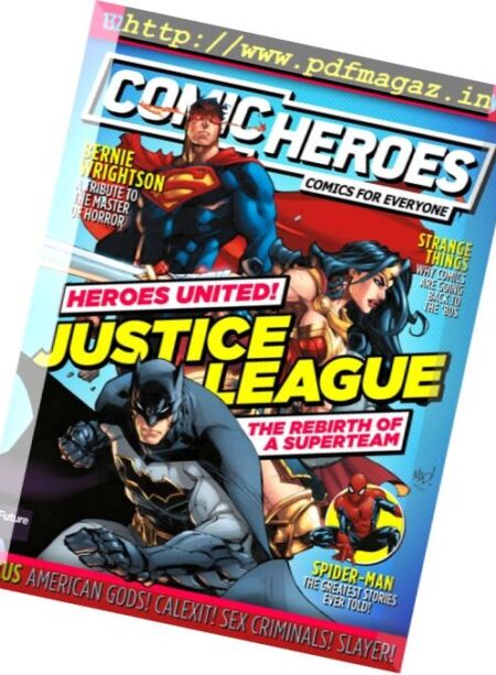 Comic Heroes – April 2017 Cover