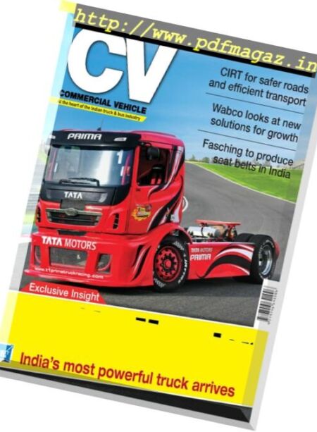 Commercial Vehicle – April 2017 Cover