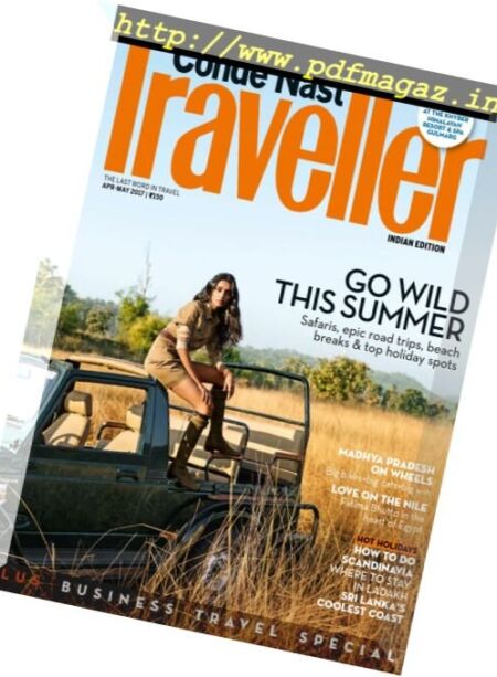 Conde Nast Traveller India – April-May 2017 Cover