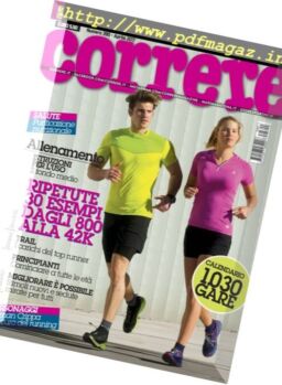 Correre – Aprile 2017