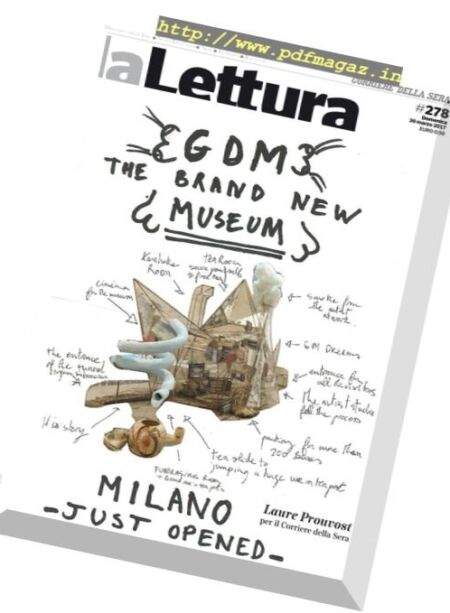 Corriere della Sera La Lettura – 26 Marzo 2017 Cover