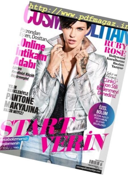 Cosmopolitan Turkey – Mart 2017 Cover