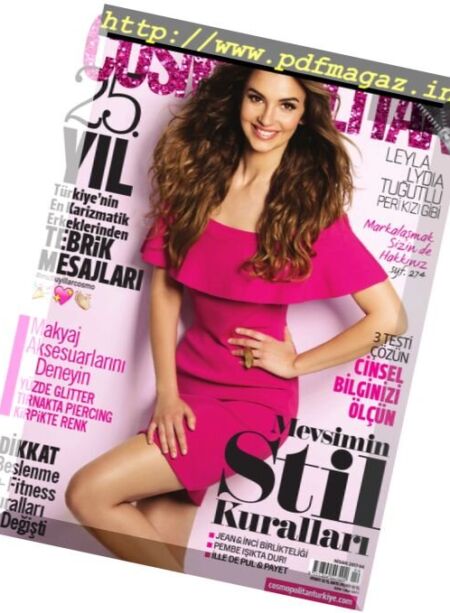 Cosmopolitan Turkey – Nisan 2017 Cover