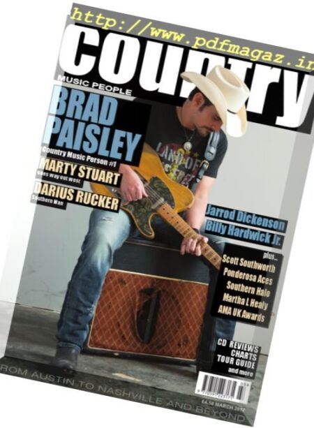 Country Music People – March 2017 Cover