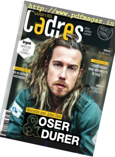 Courrier Cadres – Avril-Mai 2017 Cover