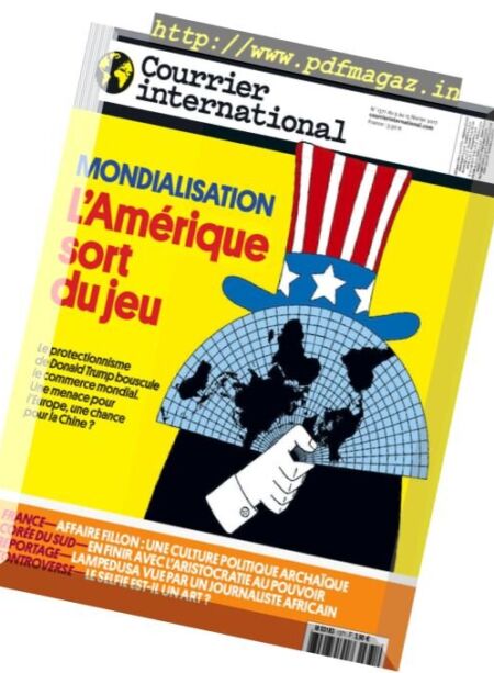 Courrier international – 9 au 15 Fevrier 2017 Cover
