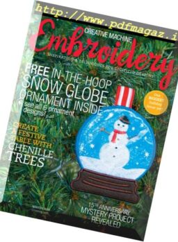Creative Machine Embroidery – November-December 2016