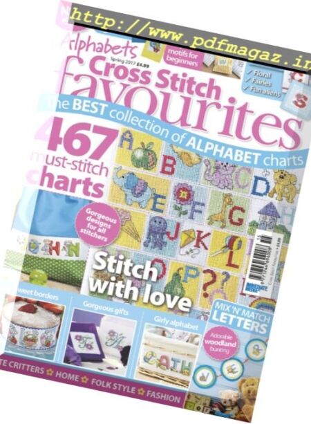 Cross Stitch Favourites – Spring 2017 Cover