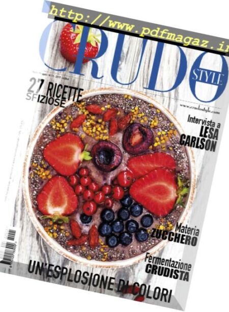 Crudo Style – Aprile-Maggio 2017 Cover