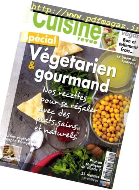 Cuisine Revue – Mai-Juin-Juillet 2017 Cover