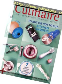 Culinaire Magazine – April 2017