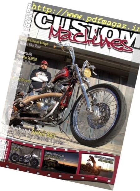 Custom Machines – Marzo 2017 Cover
