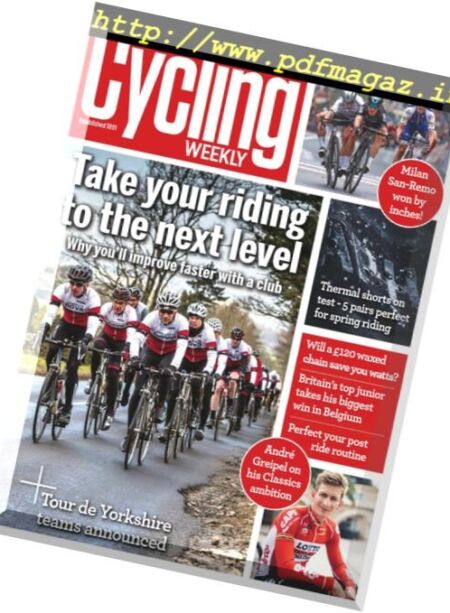 Cycling Weekly – 23 March 2017 Cover
