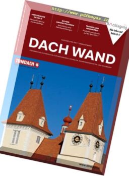 Dach Wand – Nr.1, 2017