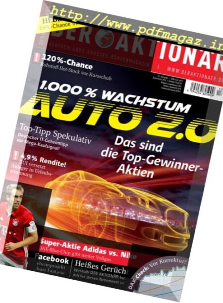 Der Aktionar – 24 Marz 2017 Cover