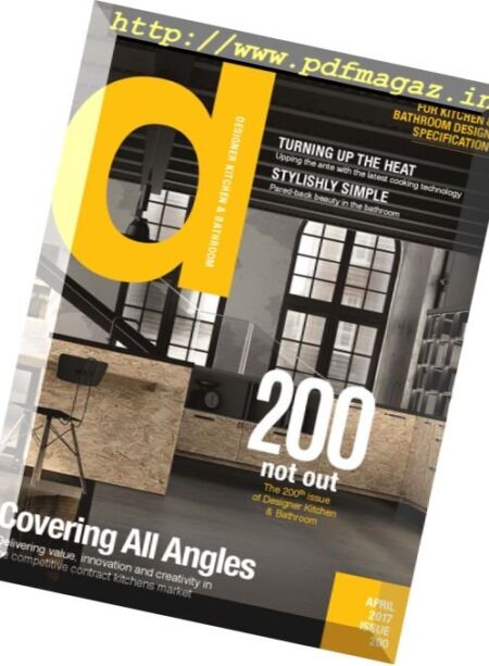 Designer Kitchen & Bathroom – April 2017 Cover