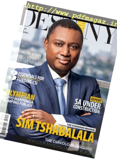 Destiny Man – March 2017 Cover