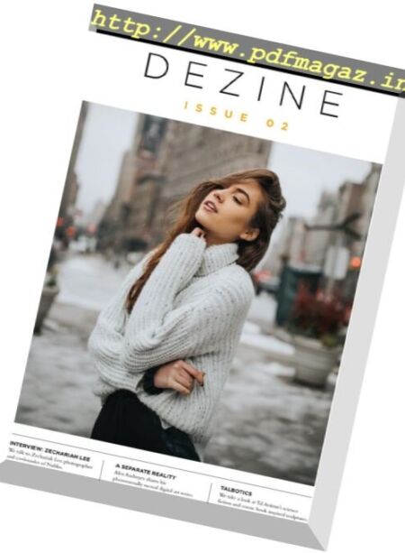 Dezine Magazine – Issue 2, 2017 Cover