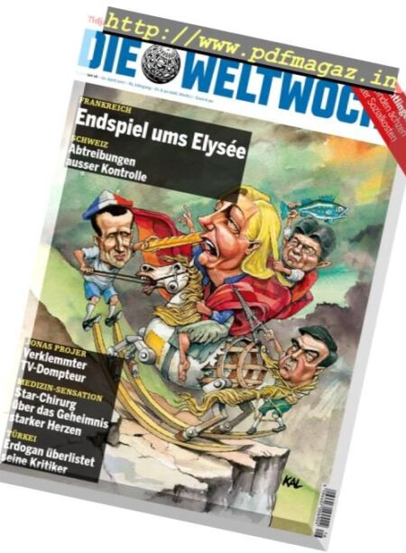 Die Weltwoche – 20 April 2017 Cover