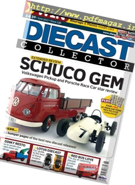 Diecast Collector – June 2017 Cover