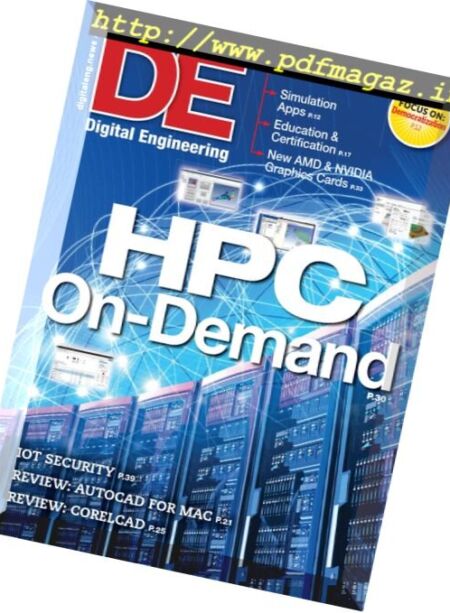 Digital Engineering – April 2017 Cover
