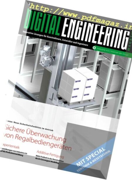 Digital Engineering – April-Mai 2017 Cover
