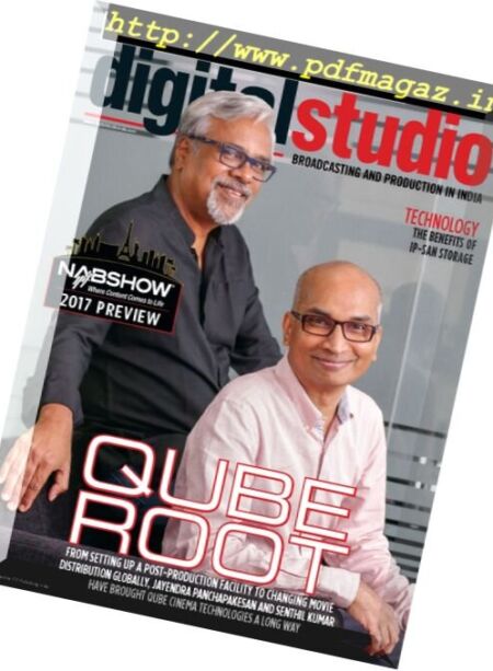 Digital Studio – April 2017 Cover