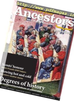 Discover Your Ancestors – March 2017