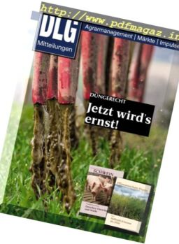 DLG Mitteilungen – Marz 2017