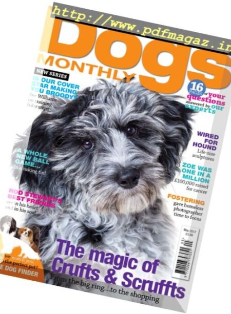 Dogs Monthly – May 2017 Cover