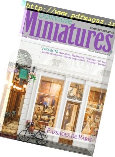 Dollhouse Miniatures – May-June 2017 Cover