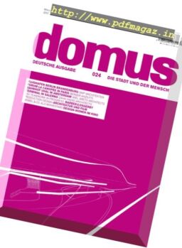 Domus Germany – Marz-April 2017