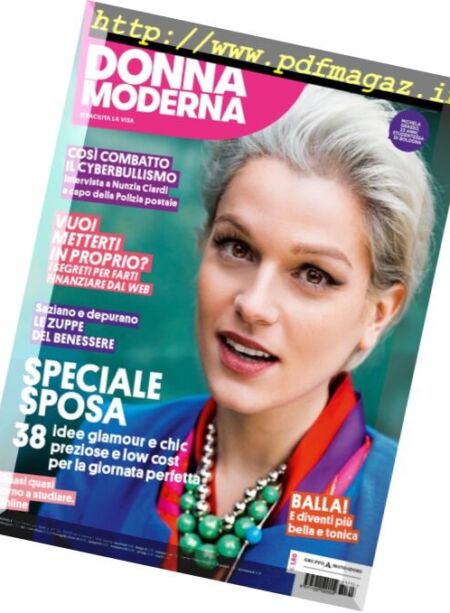 Donna Moderna – 29 Marzo 2017 Cover