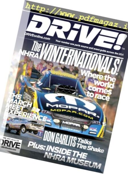 Drive! – June 2017 Cover