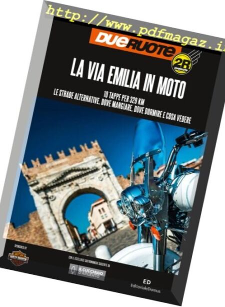 DueRuote – La Via Emilia in Moto 2017 Cover