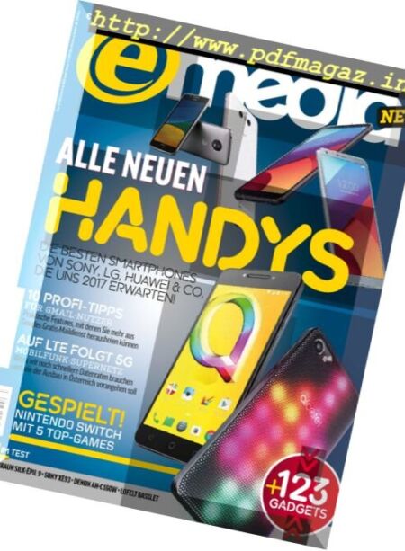 E-Media – April 2017 Cover
