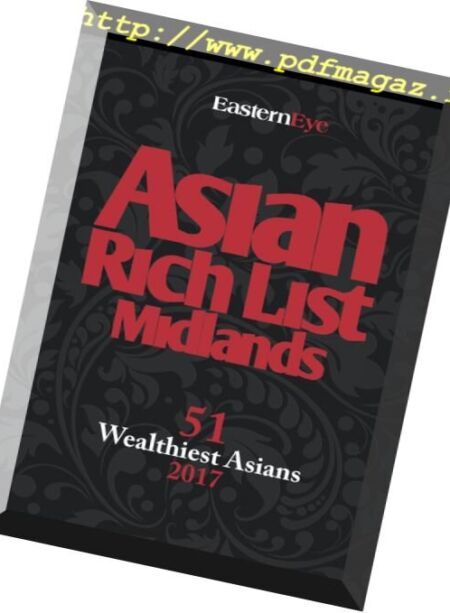 Eastern Eye – Asian Rich List Midlands – April 2017 Cover