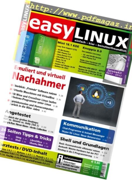EasyLinux – Mai-Juli 2017 Cover